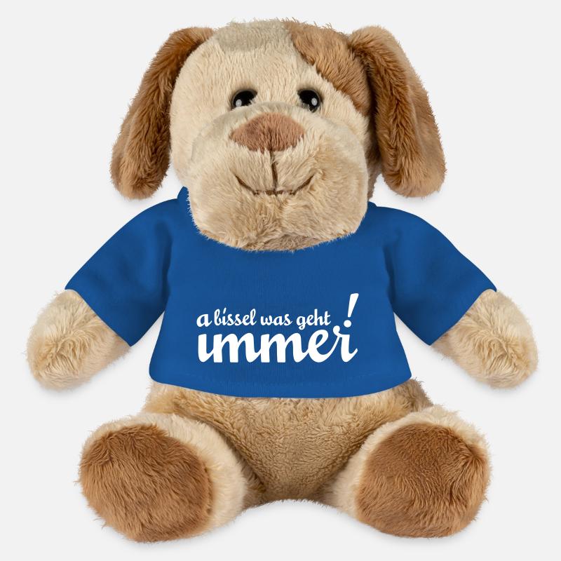 A bissel was geht immer – mit oder ohne Stenz - MiniFeet® Hund Helge - Königsblau