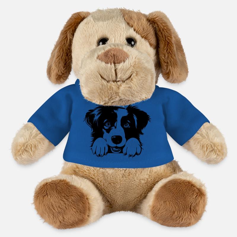 Sweet Australian Shepherd - MiniFeet® Dog Helge - royal blue