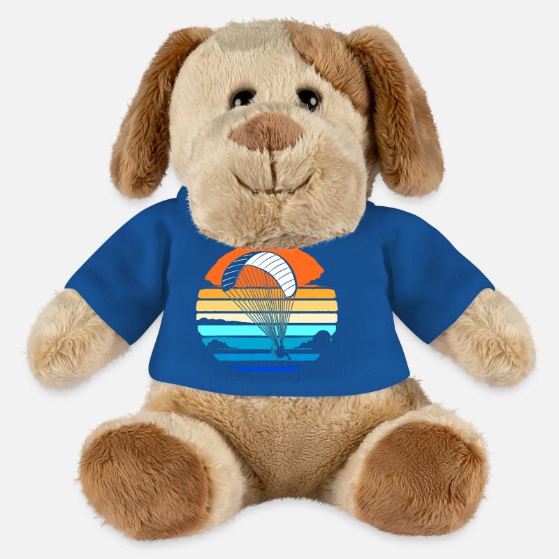Paragliding Skydive - MiniFeet® Dog Helge - royal blue
