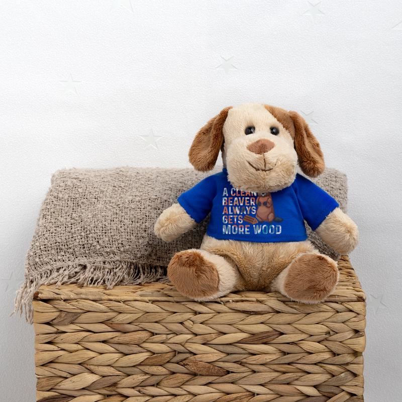 Un castor propre obtient plus de bois Chien en peluche Helge MiniFeet®