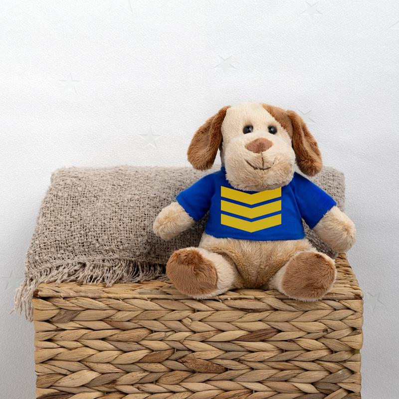 Chevron Stack Fettes Muster MiniFeet® Hund Helge
