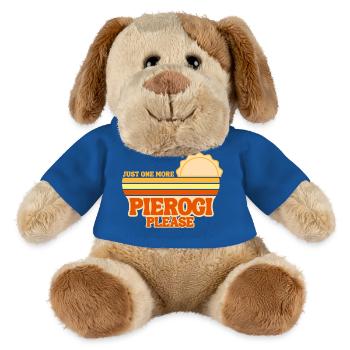Pierogi Noch ein Knödel, bitte. Polnische Küche - MiniFeet® Hund Helge - Königsblau - Vorne