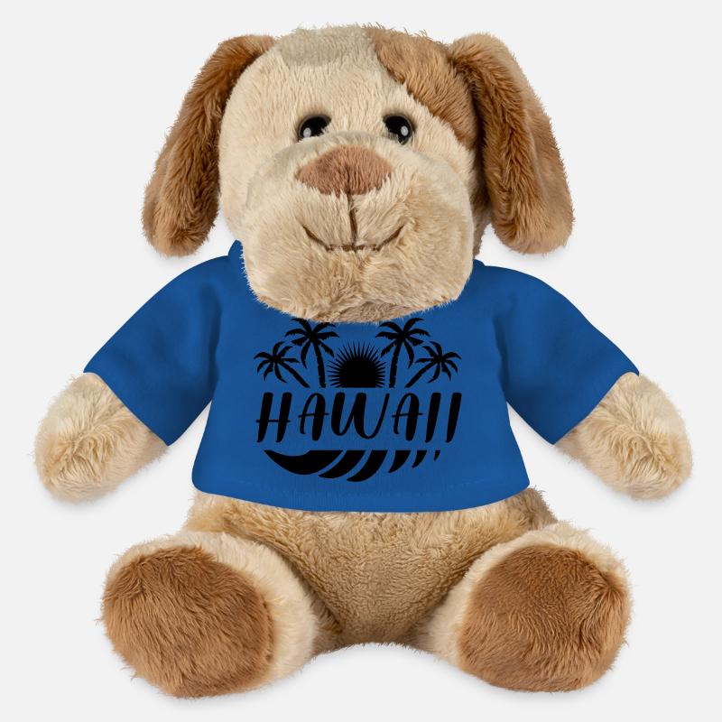 hawaii - MiniFeet® Hund Helge - Königsblau