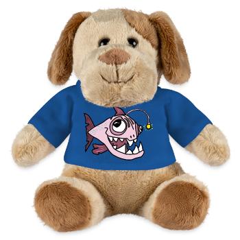Anglerfisch - MiniFeet® Hund Helge - Königsblau - Vorne