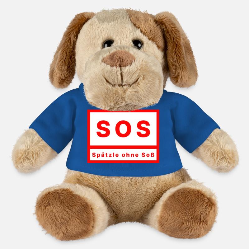 SOS Spätzle ohne Soß - MiniFeet® Hund Helge - Königsblau