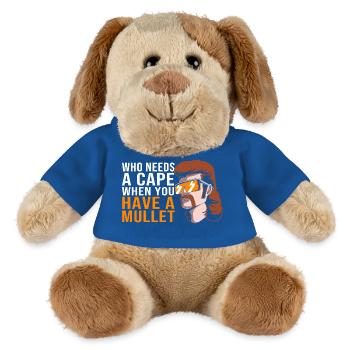 Mullet Haircut Mullet - MiniFeet® Dog Helge - royal blue - Front