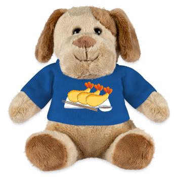 Krabbe Languste Meeresfrüchte Shrimp - MiniFeet® Hund Helge - Königsblau - Vorne