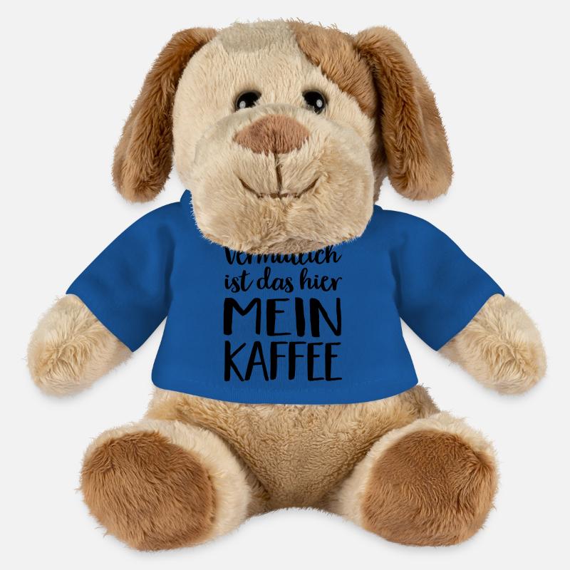 Mein Kaffee - MiniFeet® Hund Helge - Königsblau