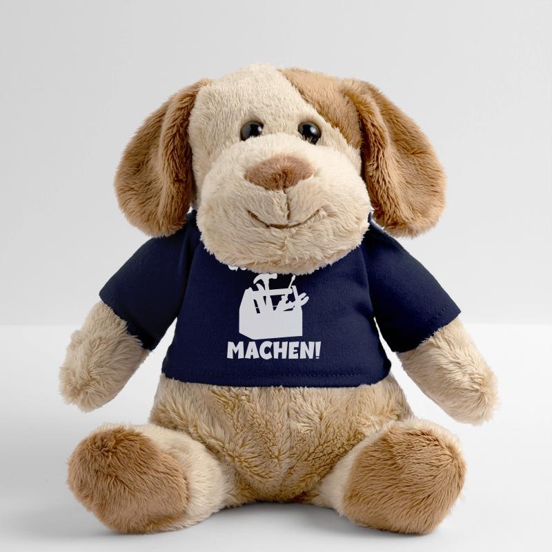Nicht quatschen Machen Handwerker MiniFeet® Hund Helge