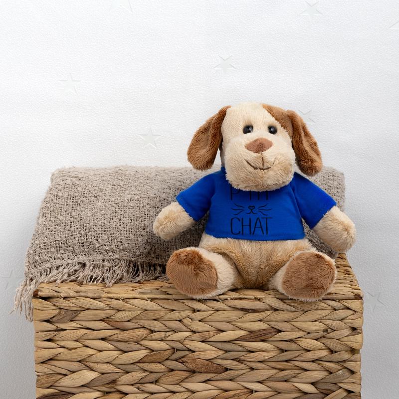 P'tit Chat Chien en peluche Helge MiniFeet®