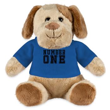 Number one - MiniFeet® Dog Helge - royal blue - Front