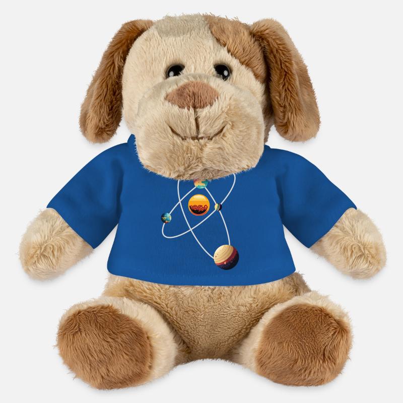 Fictional Solar System - MiniFeet® Dog Helge - royal blue