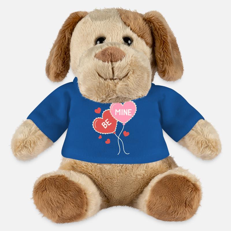 Be Mine – Botschaft der Liebe - MiniFeet® Hund Helge - Königsblau