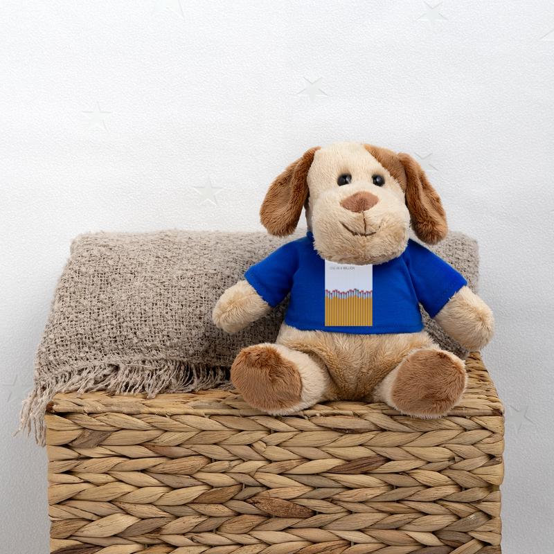 Design unique unique à déclaration unique sur un million Chien en peluche Helge MiniFeet®