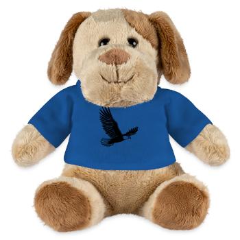 Aigle - Chien en peluche Helge MiniFeet® - bleu roi - Devant