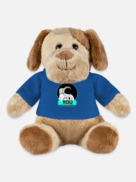 Kosmos - Astronaut - MiniFeet® Hund Helge - Königsblau