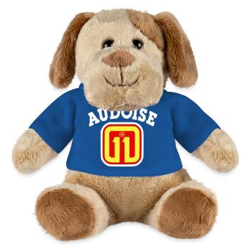 Audoise 11 Logo - MiniFeet® Hund Helge - Königsblau - Vorne