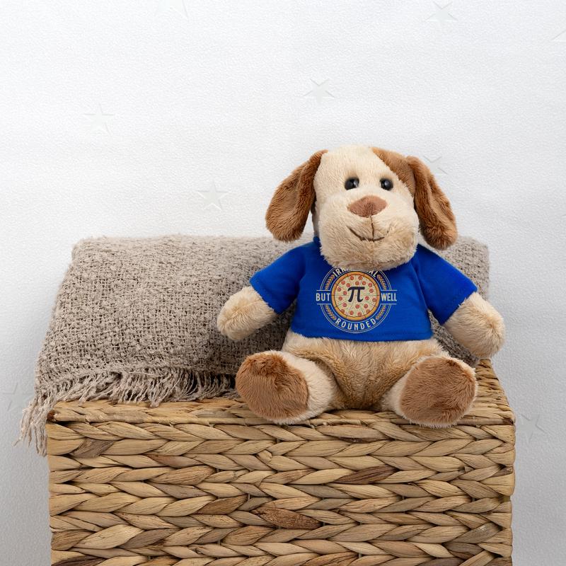 Nerd de maths irrationnel mais bien équilibré de la journée PI Chien en peluche Helge MiniFeet®