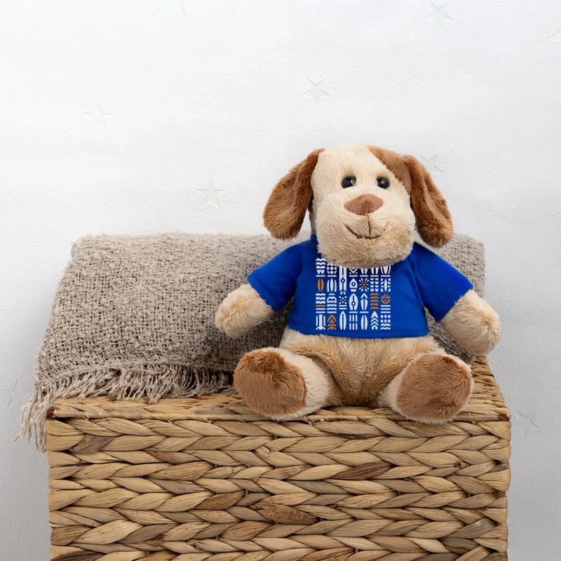 Abstract Surf and Wave Patterns MiniFeet® Dog Helge