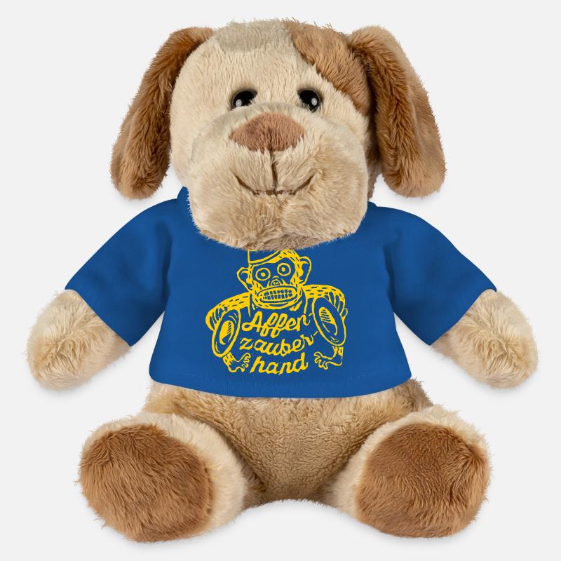 Monkey Magic Hand - MiniFeet® Dog Helge - royal blue