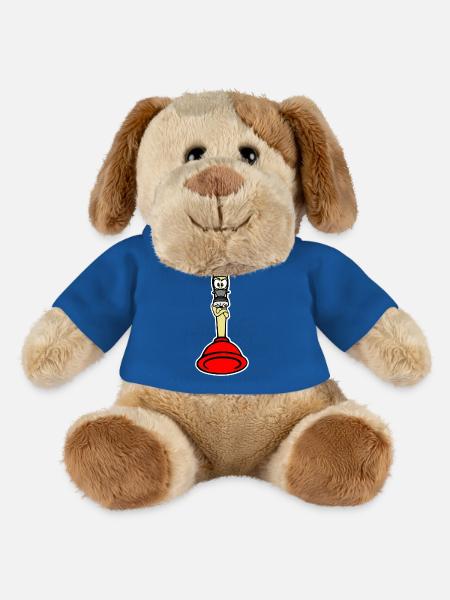 Pömpel - MiniFeet® Hund Helge - Königsblau