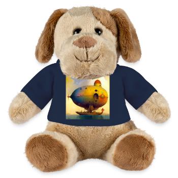 Ship 02 - MiniFeet® Dog Helge - french navy - Front