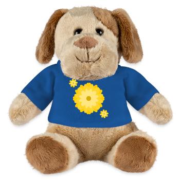 Sunny Daisy Burst - MiniFeet® Hund Helge - Königsblau - Vorne