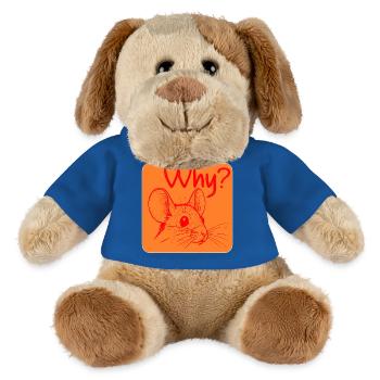 Warum Mausreizung? - MiniFeet® Hund Helge - Königsblau - Vorne
