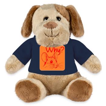 Why Mouse Irritation - MiniFeet® Dog Helge - french navy - Front