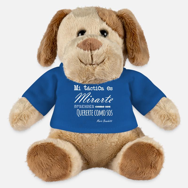 Benedetti farbiger Hintergrund - MiniFeet® Hund Helge - Königsblau