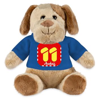 Audois Logo 11 - MiniFeet® Hund Helge - Königsblau - Vorne