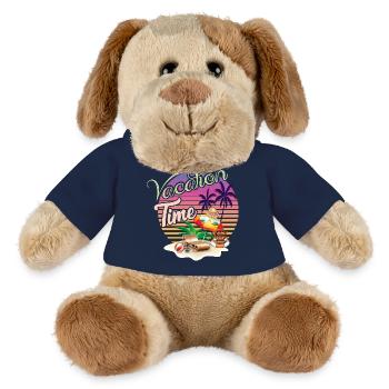 Lässiger Urlaubssommer Motiv - MiniFeet® Hund Helge - French Navy - Vorne