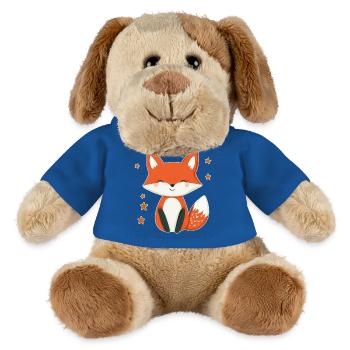 Fuchs und Sterne - MiniFeet® Hund Helge - Königsblau - Vorne