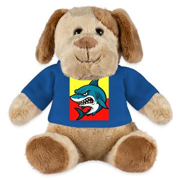 Hai - MiniFeet® Hund Helge - Königsblau - Vorne