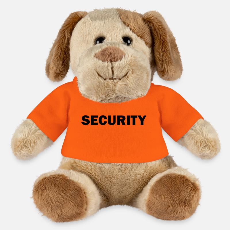 Sécurité - Chien en peluche Helge MiniFeet® - orange doré