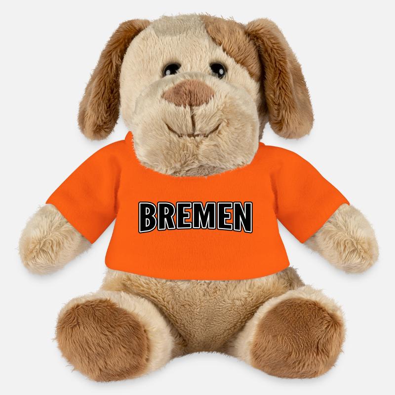 Bremen - MiniFeet® Dog Helge - golden orange
