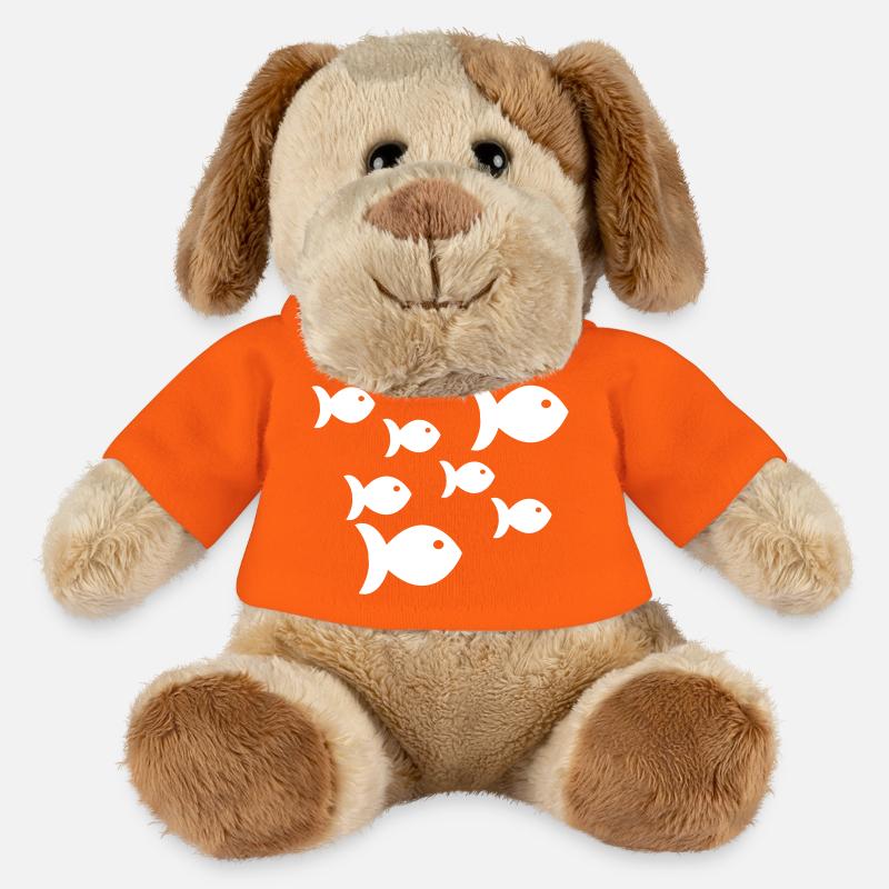 fische - MiniFeet® Hund Helge - Goldorange