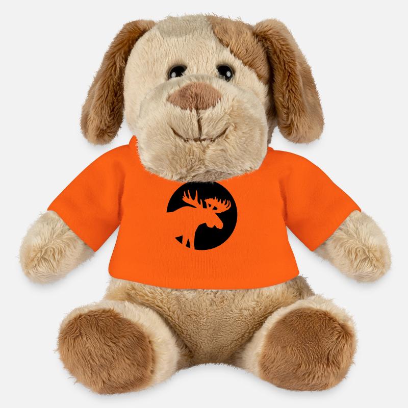 Elch - MiniFeet® Hund Helge - Goldorange