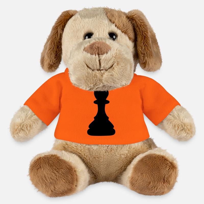 schach bauer - MiniFeet® Hund Helge - Goldorange