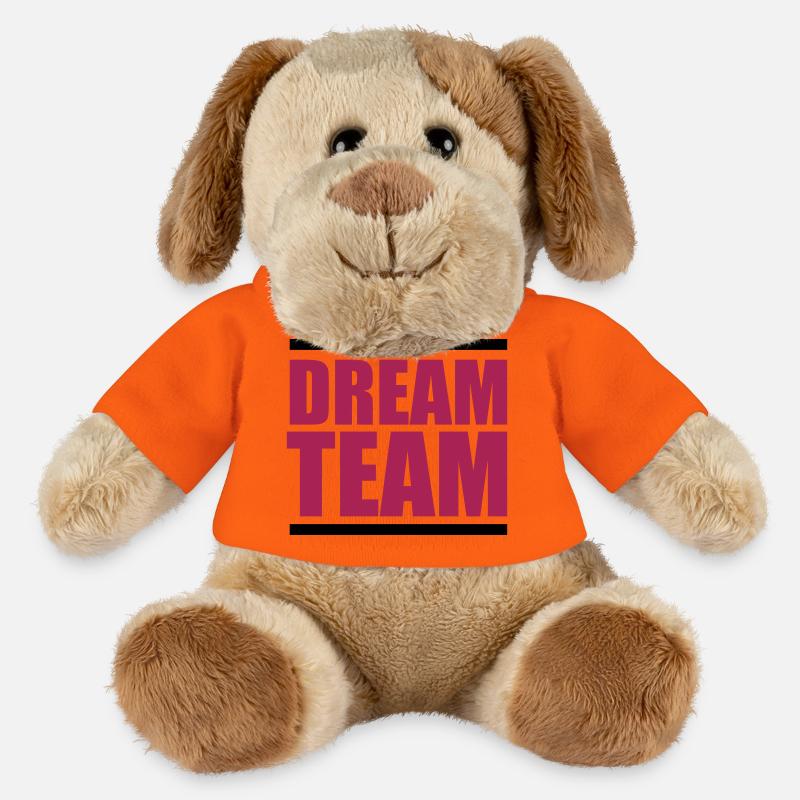 dream team - MiniFeet® Hund Helge - Goldorange