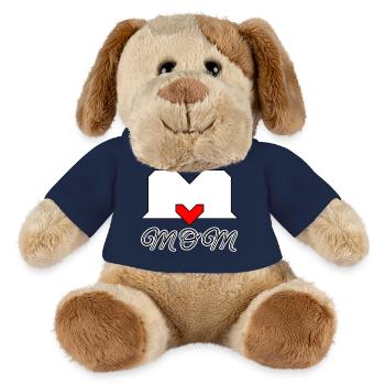 Mother's love best mum best MOM - MiniFeet® Dog Helge - french navy - Front