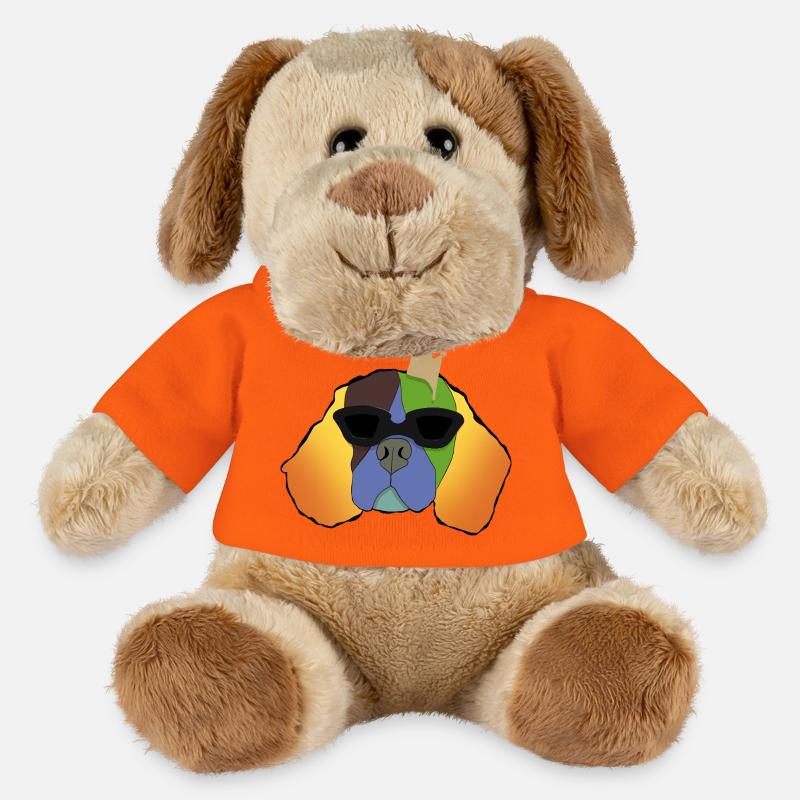King Einstein - MiniFeet® Hund Helge - Goldorange