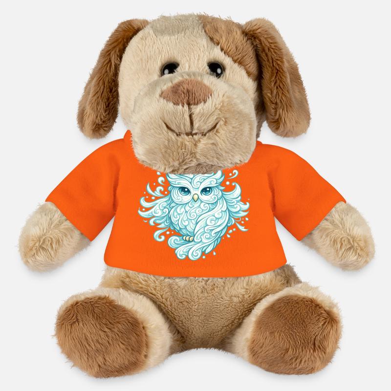 Lufteule – Tier aus Wind - MiniFeet® Hund Helge - Goldorange