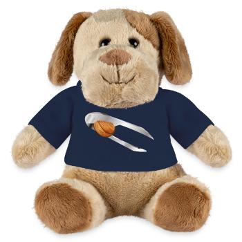 Walnuss im Nussknacker–klassisches Weihnachtsmotiv - MiniFeet® Hund Helge - French Navy - Vorne