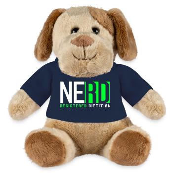 Diététicien diététique - Chien en peluche Helge MiniFeet® - orange doré - Devant
