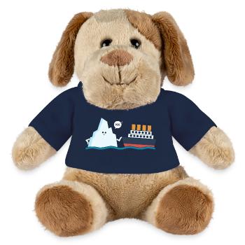 Titanic Funny Titanic und I-ceberg Poke Parodie - MiniFeet® Hund Helge - Goldorange - Vorne