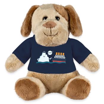 Titanic Funny Titanic und Ic-eberg Boop-Parodie - MiniFeet® Hund Helge - Goldorange - Vorne