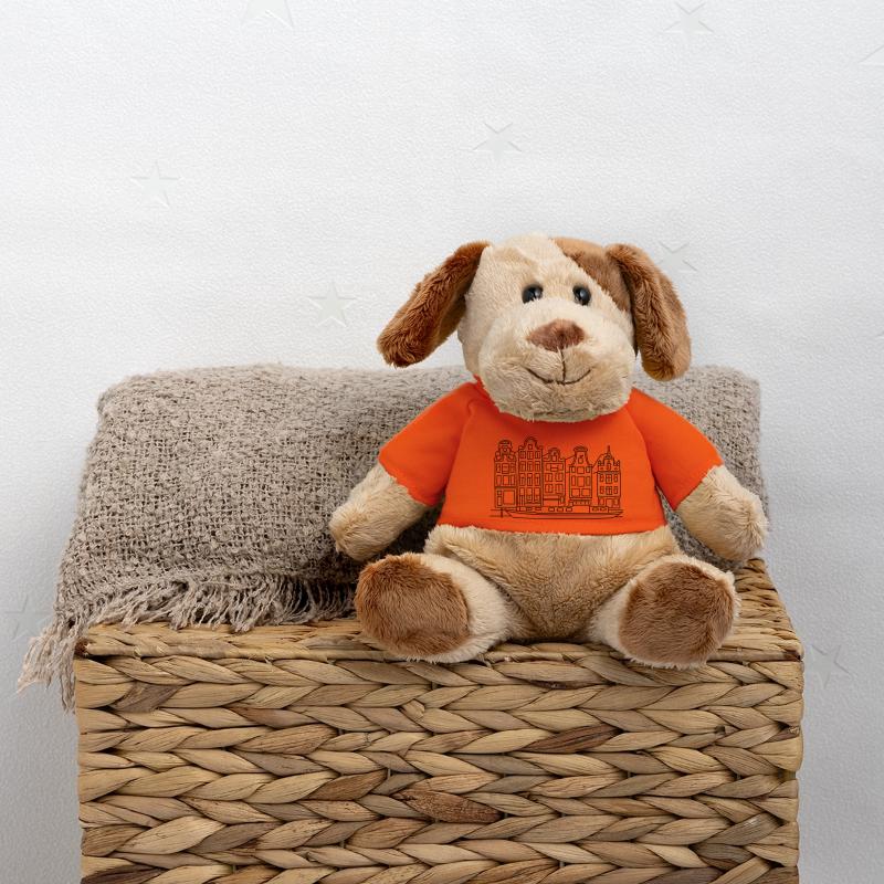 Amsterdam Grachtenhäuser MiniFeet® Hund Helge