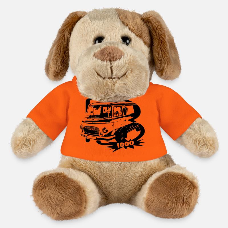 Barkas B1000 Transporter - MiniFeet® Hund Helge - Goldorange