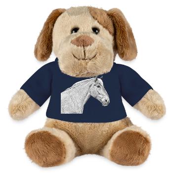 Horsehead horse dressage horse horse riding - MiniFeet® Dog Helge - french navy - Front